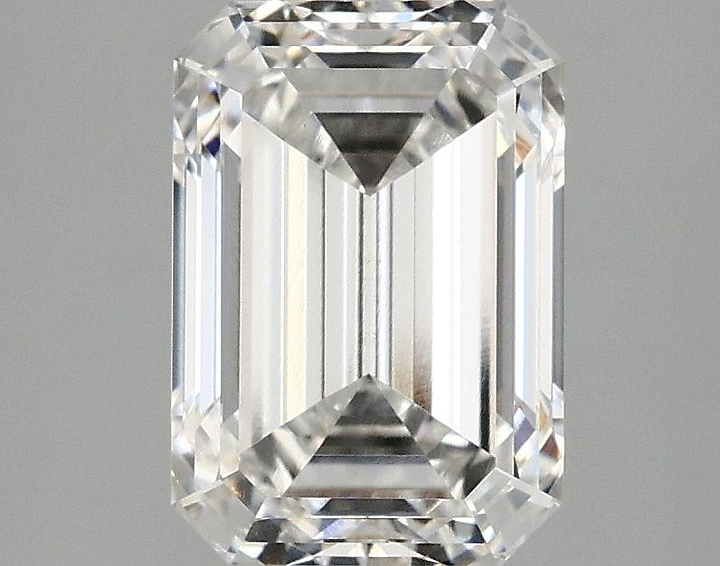 2.54 Carat Emerald Shaped Ideal Cut VS1 IGI Certified Lab Grown Diamond