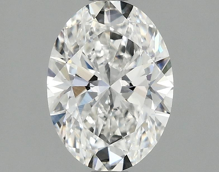 1.6 Carat Oval Shaped Excellent Cut VVS2 IGI Certified Lab Grown Diamond