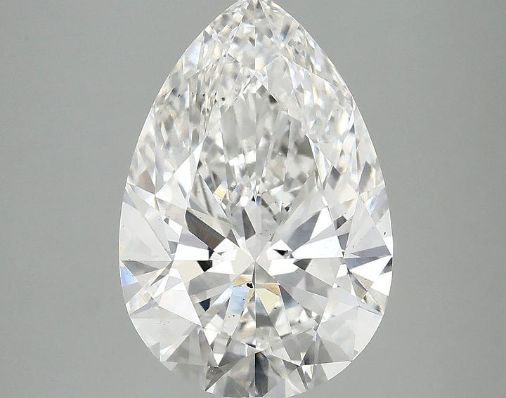 4.06 Carat Pear Shaped Excellent Cut SI1 IGI Certified Lab Grown Diamond