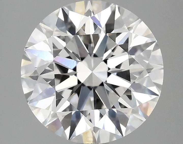 2.95 Carat Round Shaped Excellent Cut VVS2 IGI Certified Lab Grown Diamond