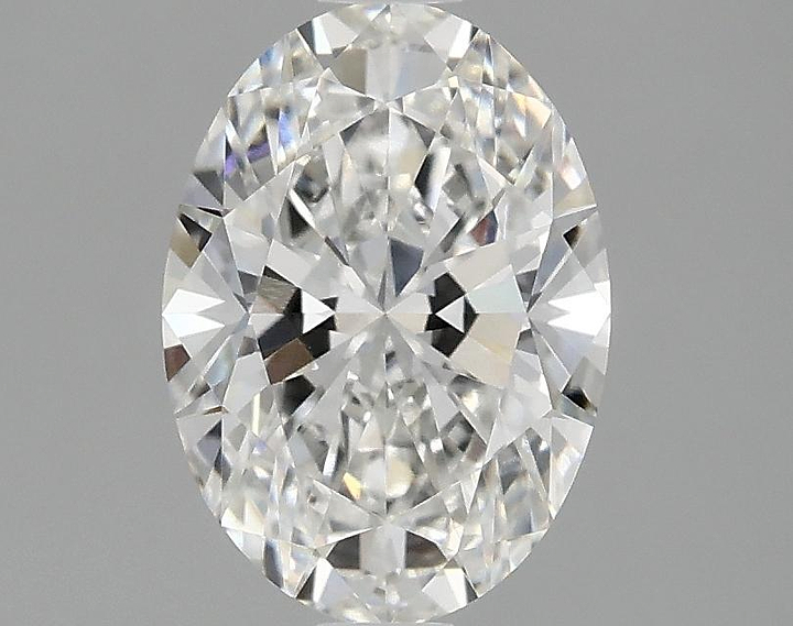 1.58 Carat Oval Shaped Ideal Cut VVS2 IGI Certified Lab Grown Diamond