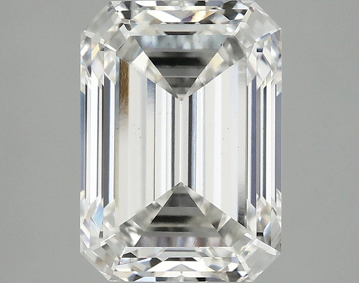 3.52 Carat Emerald Shaped Ideal Cut VS1 IGI Certified Lab Grown Diamond