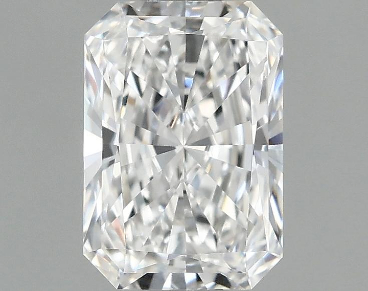 0.98 Carat Radiant Shaped Ideal Cut VVS2 IGI Certified Lab Grown Diamond