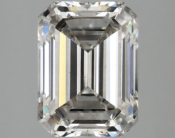 3.03 Carat Emerald Shaped Excellent Cut VS1 IGI Certified Lab Grown Diamond