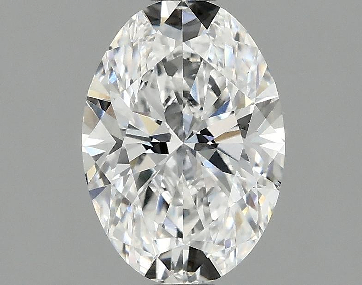 1.45 Carat Oval Shaped Ideal Cut VVS2 IGI Certified Lab Grown Diamond