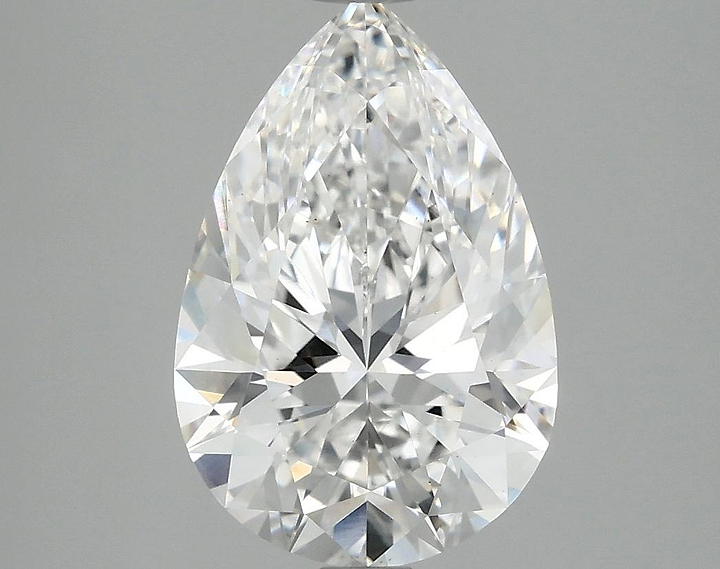 3.08 Carat Pear Shaped Excellent Cut VS1 IGI Certified Lab Grown Diamond