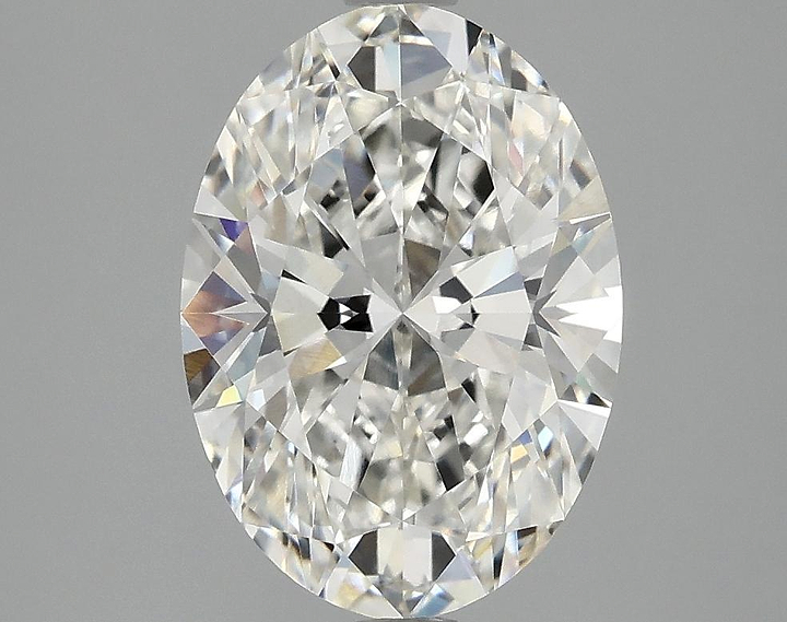 3.07 Carat Oval Shaped Ideal Cut VVS2 IGI Certified Lab Grown Diamond