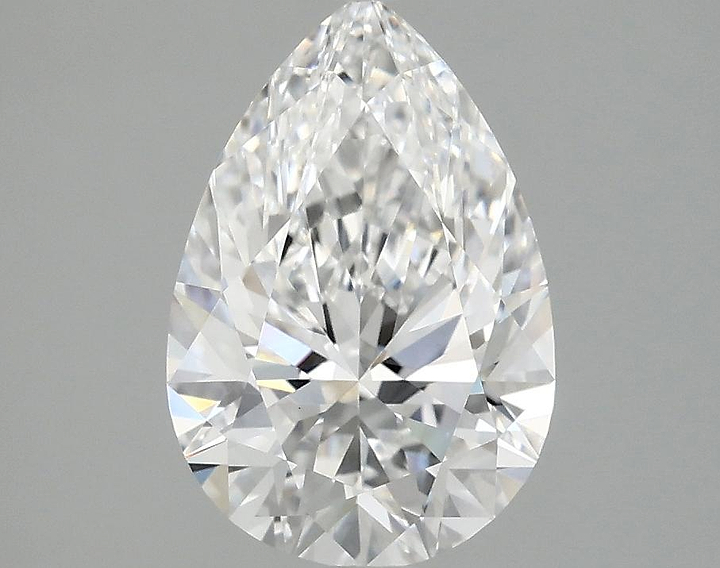 2.09 Carat Pear Shaped Excellent Cut VVS2 IGI Certified Lab Grown Diamond