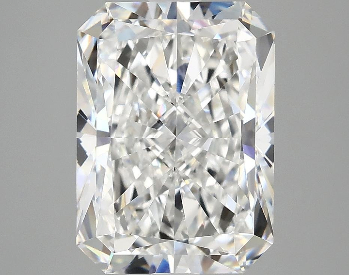 3.81 Carat Radiant Shaped Excellent Cut VVS2 IGI Certified Lab Grown Diamond