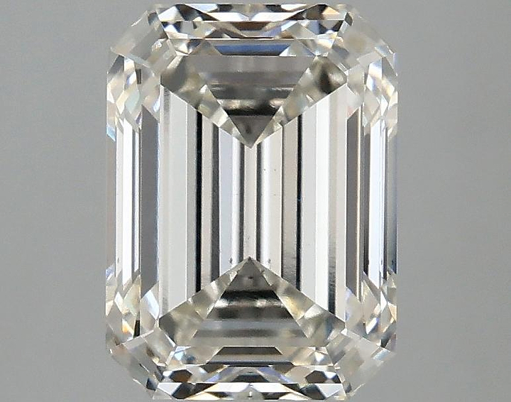 2.56 Carat Emerald Shaped Excellent Cut VS1 IGI Certified Lab Grown Diamond