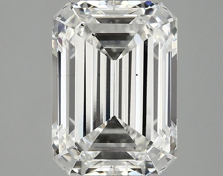 3.1 Carat Emerald Shaped Ideal Cut VS2 IGI Certified Lab Grown Diamond