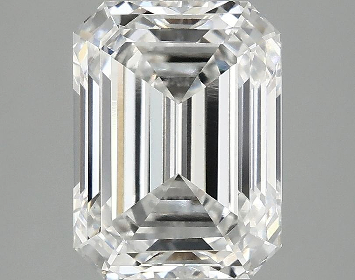 3.1 Carat Emerald Shaped Excellent Cut VS1 IGI Certified Lab Grown Diamond