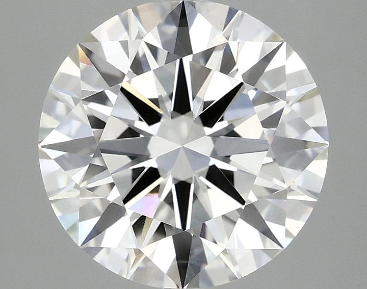 3.01 Carat Round Shaped Ideal Cut VVS2 IGI Certified Lab Grown Diamond