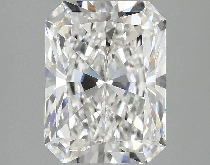 3.07 Carat Radiant Shaped Excellent Cut VVS2 IGI Certified Lab Grown Diamond