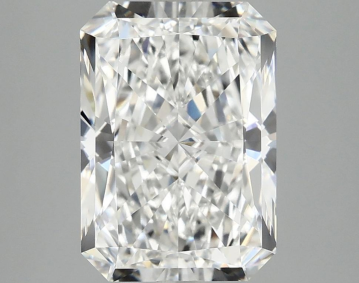 4.02 Carat Radiant Shaped Ideal Cut VVS2 IGI Certified Lab Grown Diamond