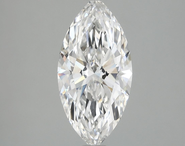 2.04 Carat Marquise Shaped Ideal Cut VS1 IGI Certified Lab Grown Diamond