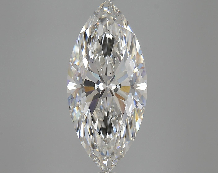 4.89 Carat Marquise Shaped Excellent Cut VS2 IGI Certified Lab Grown Diamond