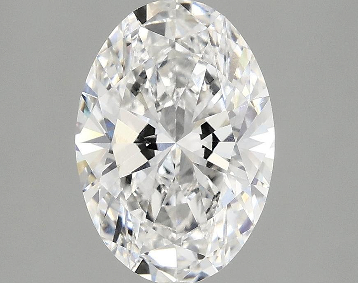 2.09 Carat Oval Shaped Ideal Cut VVS2 IGI Certified Lab Grown Diamond