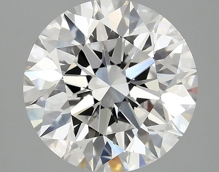 3.03 Carat Round Shaped Excellent Cut VVS2 IGI Certified Lab Grown Diamond