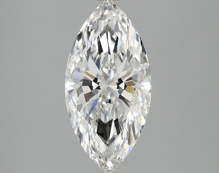 2.04 Carat Marquise Shaped Ideal Cut VVS2 IGI Certified Lab Grown Diamond