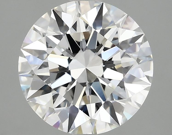 2.54 Carat Round Shaped Ideal Cut VVS2 IGI Certified Lab Grown Diamond