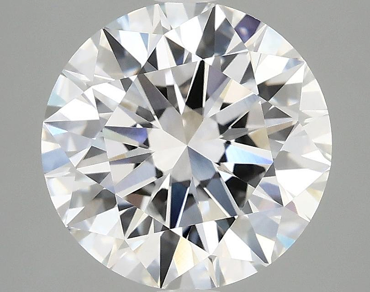 3.01 Carat Round Shaped Excellent Cut VVS2 IGI Certified Lab Grown Diamond