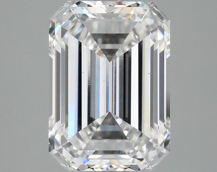 2.98 Carat Emerald Shaped Excellent Cut VS1 IGI Certified Lab Grown Diamond