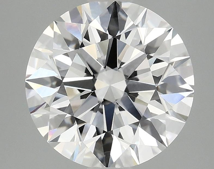 2.98 Carat Round Shaped Ideal Cut VVS2 IGI Certified Lab Grown Diamond