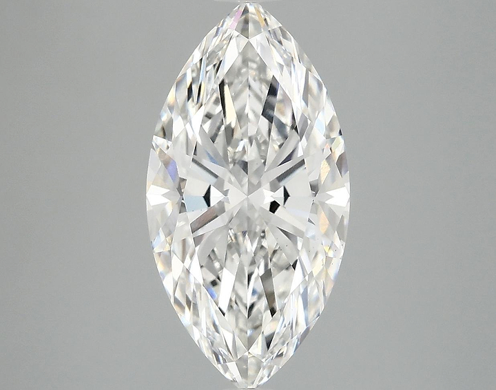 3.08 Carat Marquise Shaped Ideal Cut VS1 IGI Certified Lab Grown Diamond