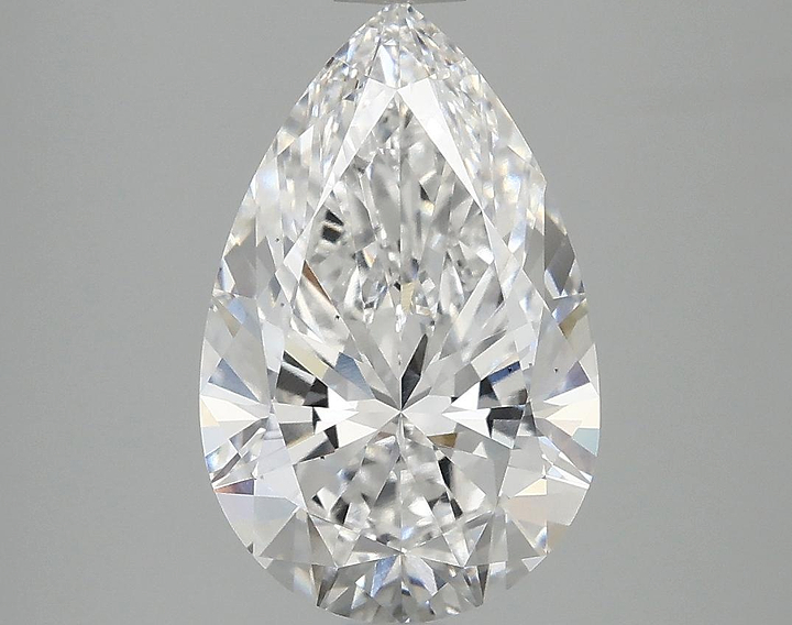 3.01 Carat Pear Shaped Ideal Cut VS2 IGI Certified Lab Grown Diamond