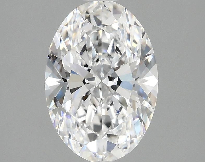 1.45 Carat Oval Shaped Ideal Cut VVS2 IGI Certified Lab Grown Diamond