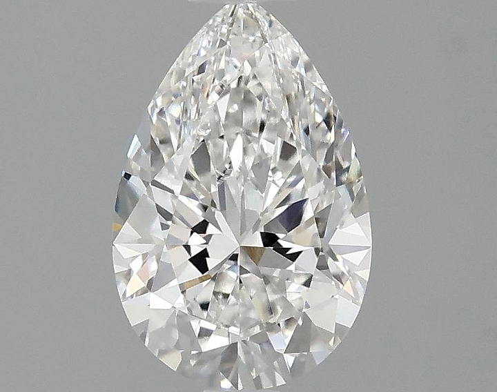 1.29 Carat Pear Shaped Excellent Cut VS2 IGI Certified Lab Grown Diamond