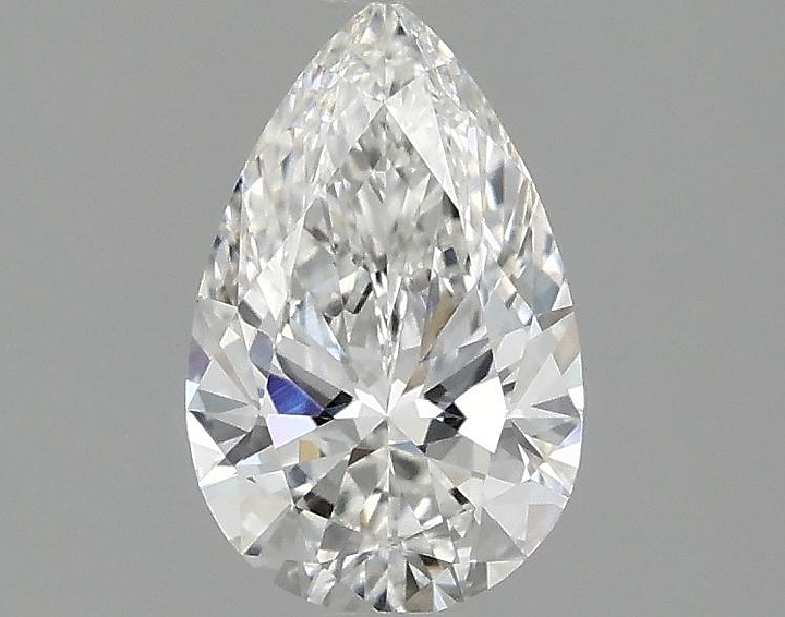 0.99 Carat Pear Shaped Ideal Cut VVS2 IGI Certified Lab Grown Diamond