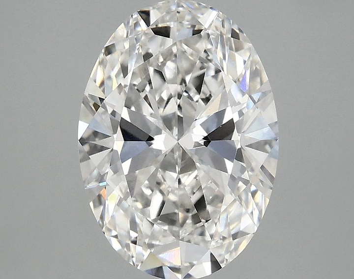 2.5 Carat Oval Shaped Ideal Cut VVS2 IGI Certified Lab Grown Diamond