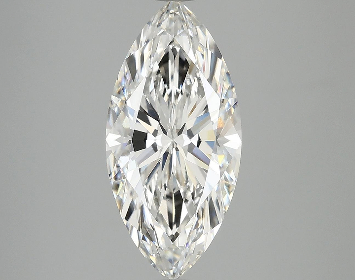 3.04 Carat Marquise Shaped Excellent Cut VS1 IGI Certified Lab Grown Diamond
