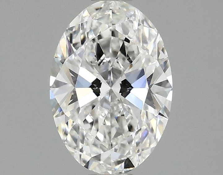 1.25 Carat Oval Shaped Ideal Cut VVS2 IGI Certified Lab Grown Diamond