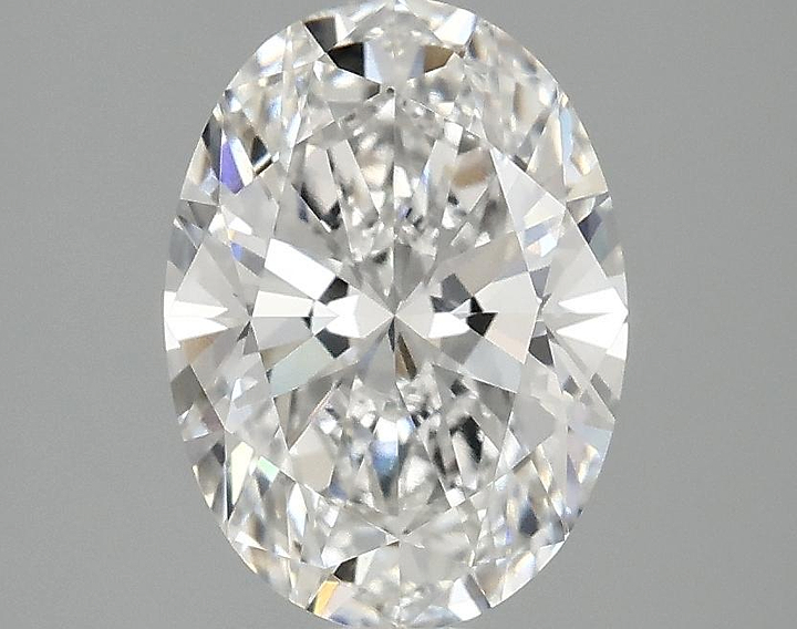 2.01 Carat Oval Shaped Ideal Cut VVS2 IGI Certified Lab Grown Diamond