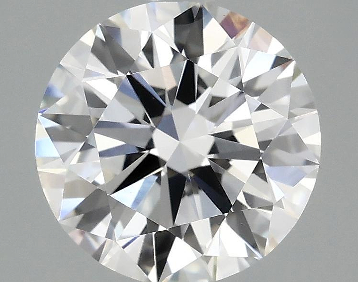 2.09 Carat Round Shaped Ideal Cut VVS2 IGI Certified Lab Grown Diamond