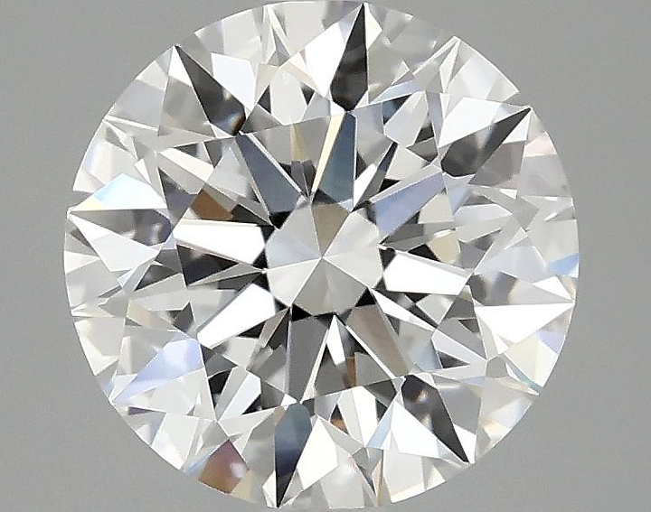 2.59 Carat Round Shaped Ideal Cut VVS2 IGI Certified Lab Grown Diamond