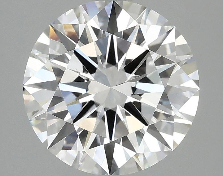 2.92 Carat Round Shaped Ideal Cut VVS2 IGI Certified Lab Grown Diamond