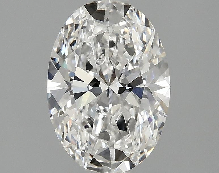 1.5 Carat Oval Shaped Ideal Cut VVS2 IGI Certified Lab Grown Diamond