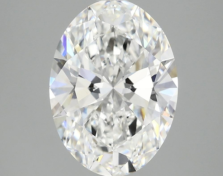 3.03 Carat Oval Shaped Ideal Cut VVS2 IGI Certified Lab Grown Diamond