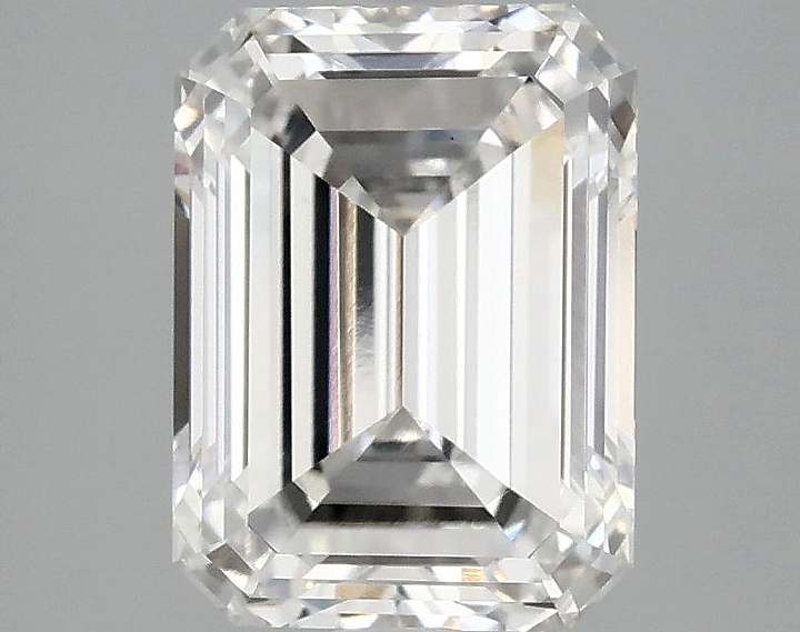 2.98 Carat Emerald Shaped Excellent Cut VS1 IGI Certified Lab Grown Diamond
