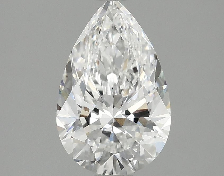 1.59 Carat Pear Shaped Ideal Cut VVS2 IGI Certified Lab Grown Diamond