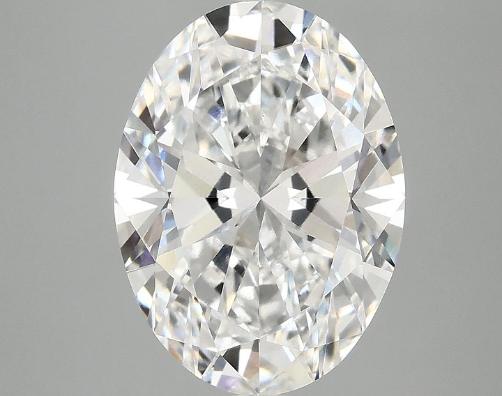4.02 Carat Oval Shaped Excellent Cut VVS2 IGI Certified Lab Grown Diamond