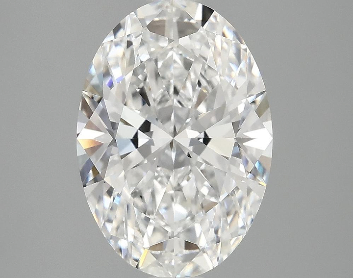 3.08 Carat Oval Shaped Ideal Cut VVS2 IGI Certified Lab Grown Diamond