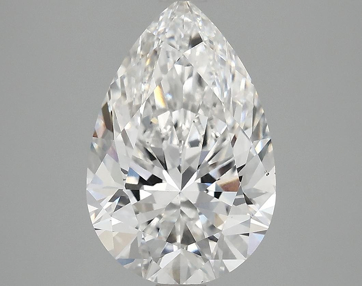 3.04 Carat Pear Shaped Excellent Cut VS1 IGI Certified Lab Grown Diamond