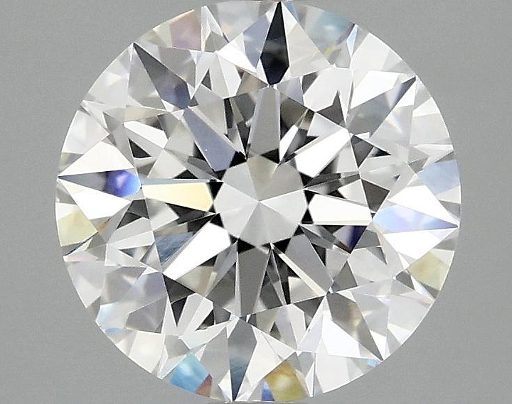 2.58 Carat Round Shaped Excellent Cut VVS2 IGI Certified Lab Grown Diamond