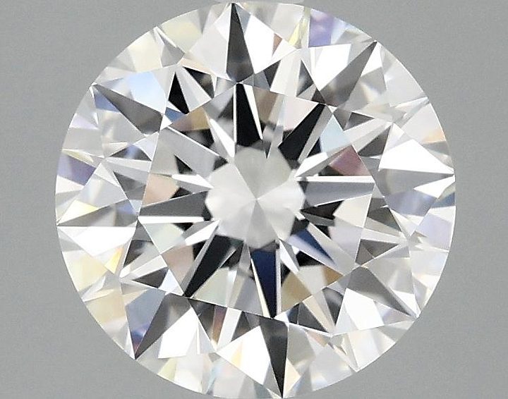 2.58 Carat Round Shaped Excellent Cut VVS2 IGI Certified Lab Grown Diamond
