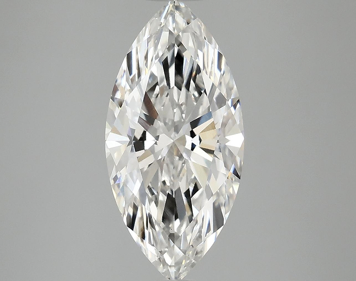 3.03 Carat Marquise Shaped Excellent Cut VS1 IGI Certified Lab Grown Diamond
